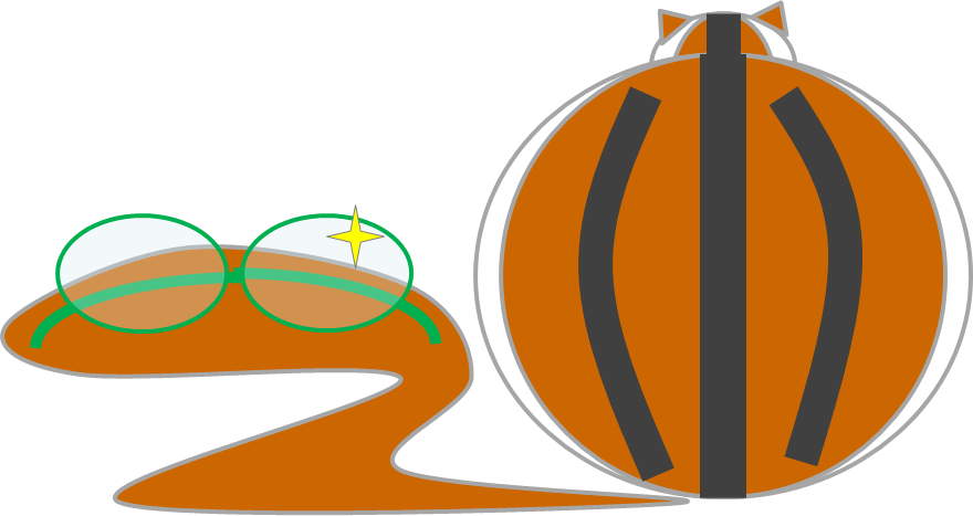 めがねリスのギャラリー